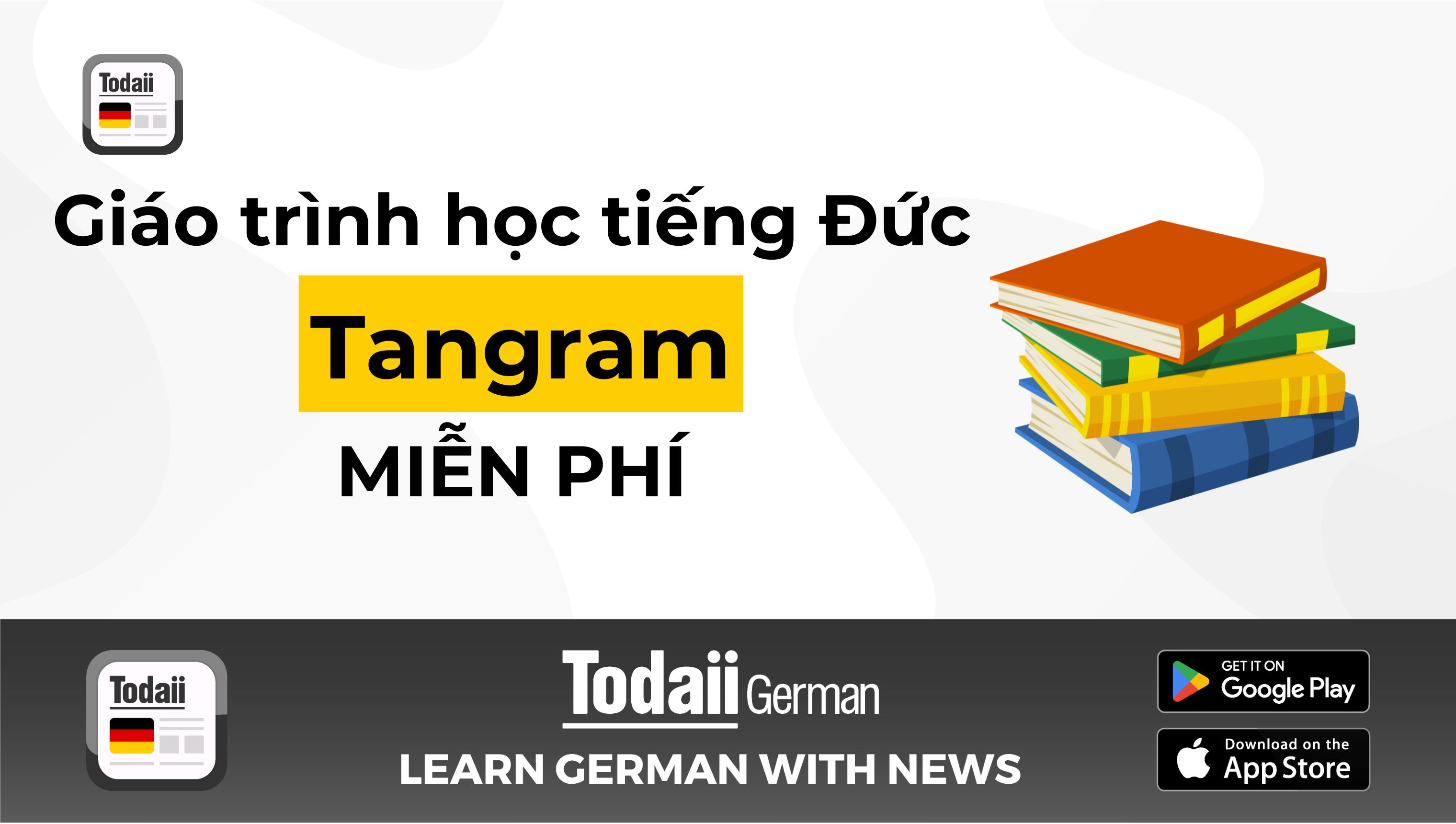 Tải ngay giáo trình tự học tiếng Đức Tangram PDF miễn phí